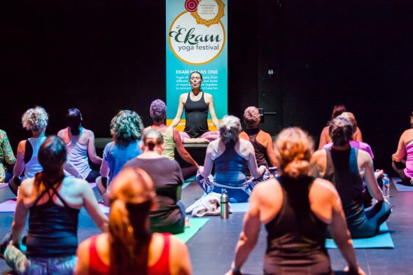 Ekam Yoga Festival Port Macquarie. Photo by Alicia Fox Photography