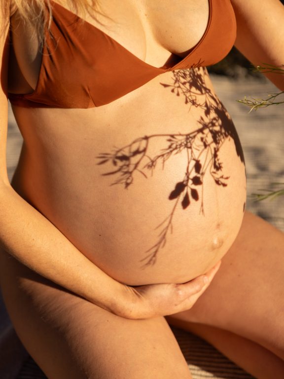 Maternity photography in Crescent Head, NSW